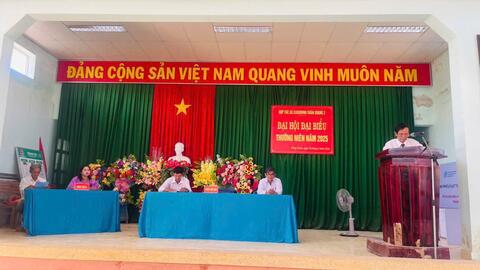 HTX nông nghiệp Xuân Quang 2 tổ chức Đại hội thường niên năm 2025