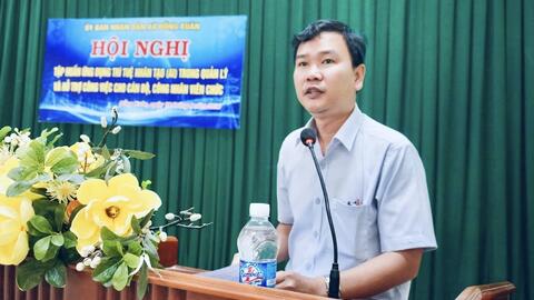 Hội nghị tập huấn ứng dụng trí tuệ nhân tạo (AI) trong quản lý, hỗ trợ công việc