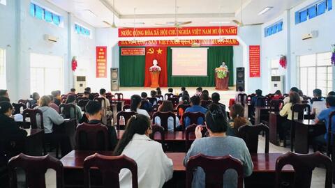 Khai giảng lớp Bồi dưỡng lý luận chính trị dành cho đảng viên mới lớp thứ II năm 2026