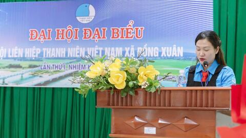 Đại hội Đại biểu Hội Liên hiệp Thanh niên Việt Nam xã Đồng Xuân lần thứ I, nhiệm kỳ 2026-2029